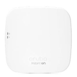 HPE Aruba Instant ON AP12 (RW) Indoor AP with DC Power Adapter and Cord ...