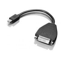 Lenovo 0B47090 cable interface/gender adapter Mini-DisplayPort SL-DVI Black