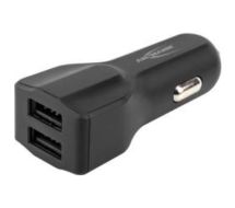 248 - Auto-Netzteil - 24 Watt - 4800 mA - 2 Ausgabeanschlussstellen (2 x USB) 