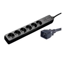 Stromverteilungseinheit - Eingabe, Eingang IEC 60320 C20 