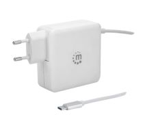 Wall/Power Charger , USB-C and USB-A ports, USB-C Output: 60W / 3A, USB-A Out