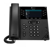 Poly 450 Skype Business IP Phone Black 12 Lines Lcd 2200-48840-019