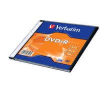 DVD-R - 4.7 GB 16x - mattsilber 