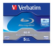 5 x BD-R - 25 GB 6x - Jewel Case (Schachtel) 