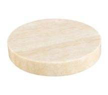 Sandberg Marble Stone Charger Beige