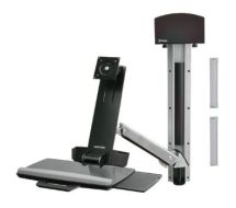Sit-Stand Combo System Mit CPU-Halter klein - Befestigungskit (CPU-Halter, 2