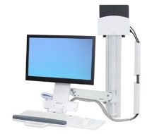 Sit-Stand Combo System Mit CPU-Halter klein - Befestigungskit (Griff, Gelenka