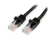 StarTech Cat5e Patch Cable with Snagless RJ45 Connectors - 5 m, Black