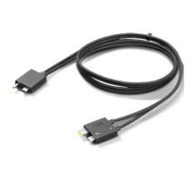 Split Cable - Thunderbolt-Kabel - USB-C-/Stromanschluss bis USB-C, Slim Tip -