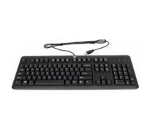 HP USB Standard Keyboard Black Norwegian/Norway