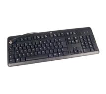 Hp Usb Kb Me Swis 672647-113, Standard, Wired, USB, Membrane, Black Keyboard & Mouse