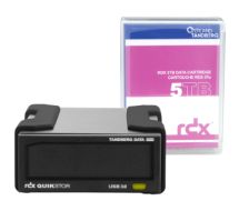 Overland-Tandberg Tandberg RDX External drive kit with 5TB, black, USB3+