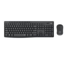 Logitech MK295 keyboard RF Wireless QWERTY Pan Nordic Black