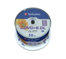 50 x DVD+R DL - 8.5 GB (240 Min.) 8x 