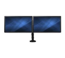 DESK-MOUNT DUAL-MONITOR ARM