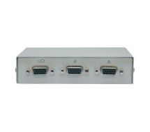 Tripp Lite 2-Port Manual Push Button VGA/SVGA Video Switch - Metal