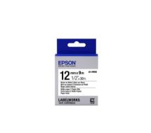 Epson C53S654023 (LK-4WBB) DirectLabel-etikettes, 12mm x 9m