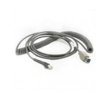 Zebra CBA-U08-C15ZAR USB cable 4.5 m USB A Grey