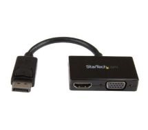 StarTech Travel A/V Adapter2-in-1 DisplayPort to HDMI or VGA