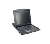 Digitus Modular console with 17" TFT (43,2cm), 8-port. Cat.5 KVM & Touchpad, german keyboard