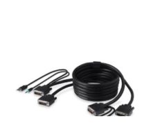 Secure KVM Cable Kit - Video- / USB- / Audio-Kabelsatz - USB, Stereo Mini-Kli
