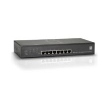 GEP-0812W90 - Switch - 4 x 10/100/1000 (PoE+) 