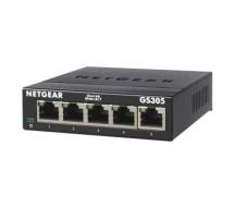 Netgear GS305-300PES network switch Unmanaged L2 Gigabit Ethernet (10/100/1000) Black