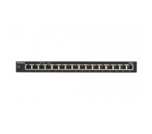 Netgear GS316 Unmanaged Gigabit Ethernet (10/100/1000) Black