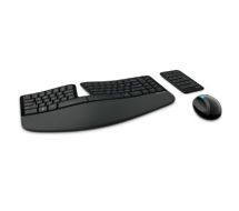 Microsoft Sculpt Ergonomic Desktop keyboard RF Wireless English Black