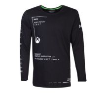 Microsoft Xbox Ready to Play Long Sleeved Shirt, Male, Extra Extra Large, Black (LS271133XBX-2XL)