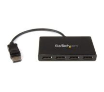 StarTech DisplayPort to DisplayPort Multi-Monitor Splitter - 4-Port MST Hub