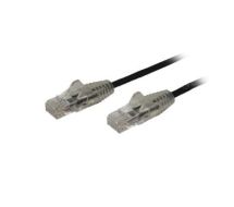 StarTech 2.5 m CAT6 Cable - Slim - Snagless RJ45 Connectors - Black