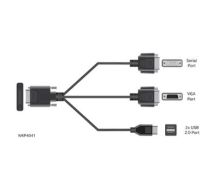Apollo Serial/USB/VGA Dongle - USB- / VGA- / serielles Kabel bis USB, DB-9, H