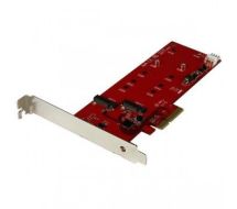 StarTech 2x M.2 SATA SSD Controller Card - PCIe