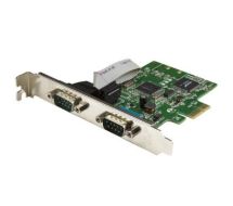 StarTech 2-Port PCI Express Serial Card with 16C1050 UART - RS232