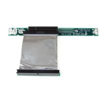 PCI Express Riser-Karte x8 Linker Steckplatzadapter 1HE mit Flachbandkabel 