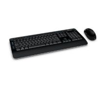 Microsoft Wireless Desktop 3050 keyboard RF Wireless AZERTY French Black