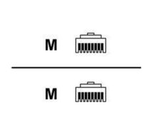 Netzwerkkabel - RJ-45 (M) bis RJ-45 (M) 