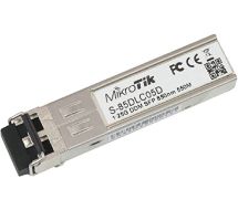 MikroTik S-85DLC05D SFP (1.25G) module, 550m, Multi Mode, 850nm Dual LC Connector