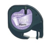 LETRATAG TAPE PLAST.CLEAR W.EU