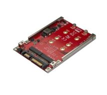 StarTech Dual-Slot M.2 Drive to SATA Adapter 2.5" Drive Bay - RAID