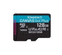 Kingston Canvas Go! Plus memory card 128 GB MicroSD Class 10 UHS-I