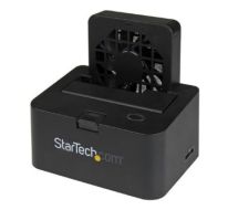 StarTech External Docking Station 2.5in or 3.5in SATA III 6Gbps Hard Drives - eSATA or USB 3.0 with UASP