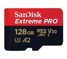 Sandisk 128GB Extreme Pro microSDXC memory card Class 10