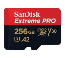 Sandisk 256GB Extreme Pro microSDXC memory card Class 10