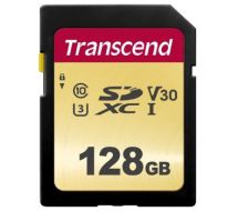 Transcend SD Card SDXC 500S 128GB