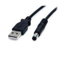 StarTech USB to 5.5mm Power Cable - Type M Barrel - 2m