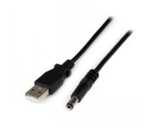 StarTech USB to 5.5mm Power Cable - Type N Barrel - 1m