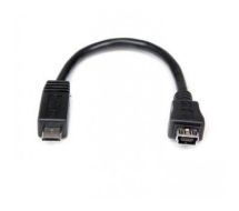 StarTech 6in Micro USB to Mini USB Adapter Cable M/F