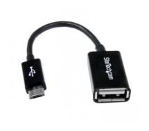 StarTech 5in Micro USB to USB OTG Host Adapter M/F